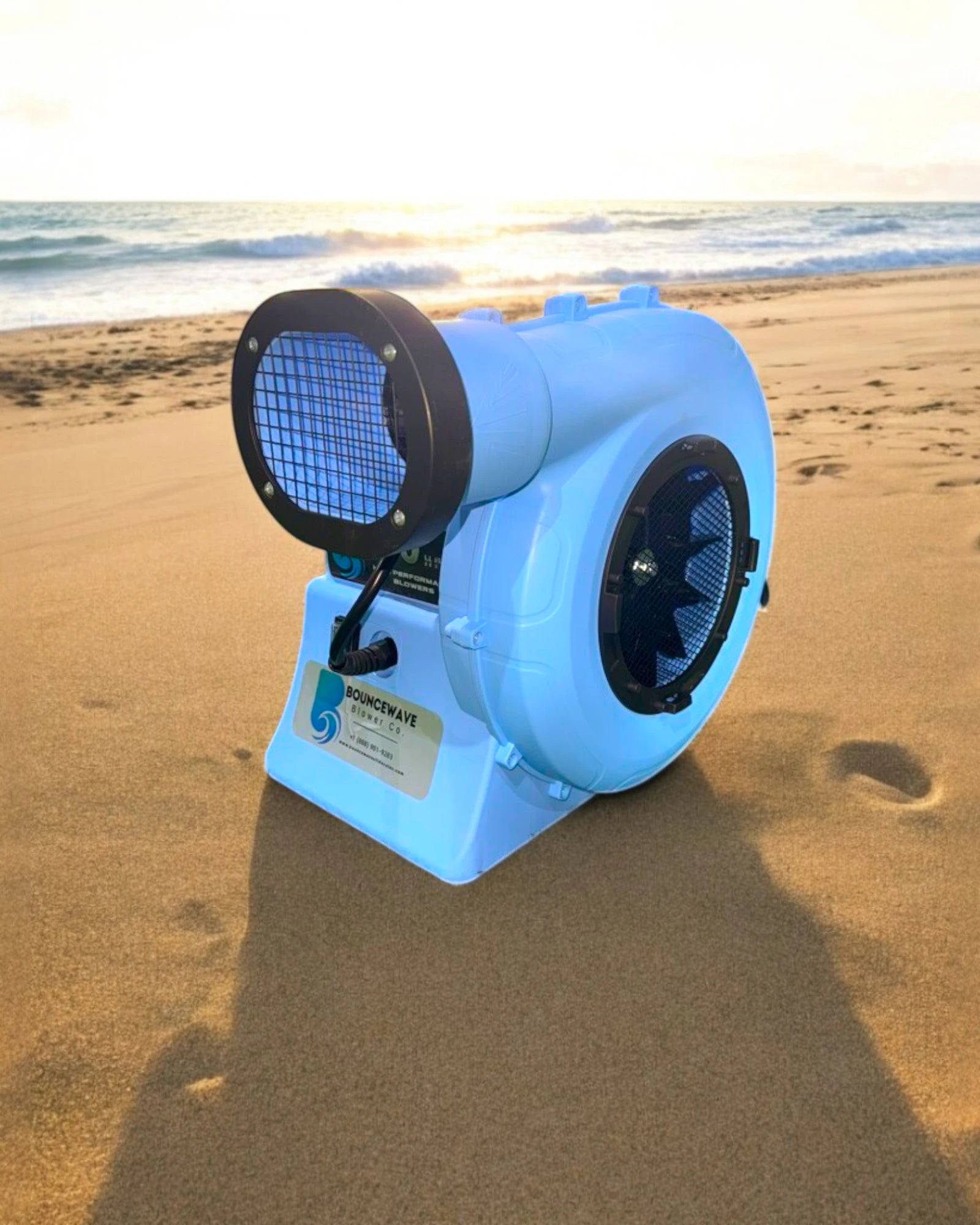 BounceWave 1.0HP Powerful Bounce House Blower | Electric Air Pump for Inflatables